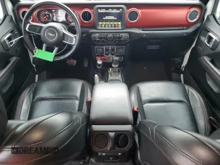 2022 Jeep Gladiator Rubicon with VIN 1C6JJTBG1NL119900, listed as a Copart auction lot 72457754 with 70,055 mi miles and Salvage title. Bid and sale history available at DreamBid. Image 8.