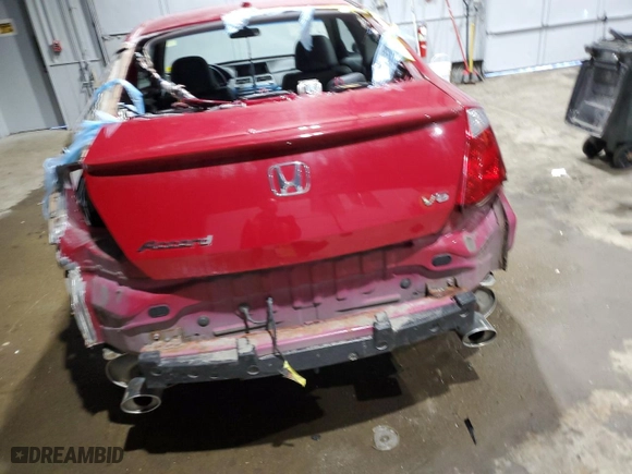2010 Honda Accord Cpe EX-L with VIN 1HGCS2B80AA010045, listed as a Copart auction lot 47080145 with 123,849 mi miles and Salvage Title. Bid and sale history available at carsss.com. Image 6.