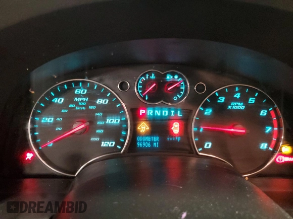 2009 Chevrolet Equinox LT w/1LT with VIN 2CNDL33F096200077, listed as a Copart auction lot 46809535 with 96,906 mi miles and Clean Title. Bid and sale history available at carsss.com. Image 9.