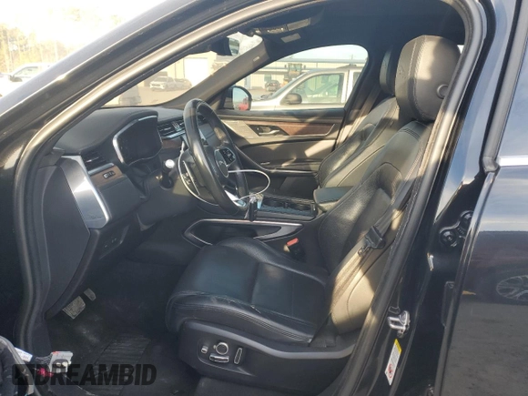 2021 Jaguar F-Pace S with VIN SADCJ2EX5MA664469, listed as a Copart auction lot 86512824 with 57,465 mi miles and Salvage title. Bid and sale history available at DreamBid. Image 7.