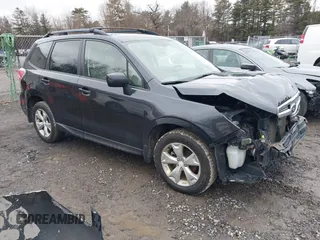 2015 Subaru Forester 2.5i Premium with VIN JF2SJADC2FG460052, listed as a IAAI auction lot 41635481 with 222,880 mi miles. Bid and sale history available at carsss.com. Image 1.