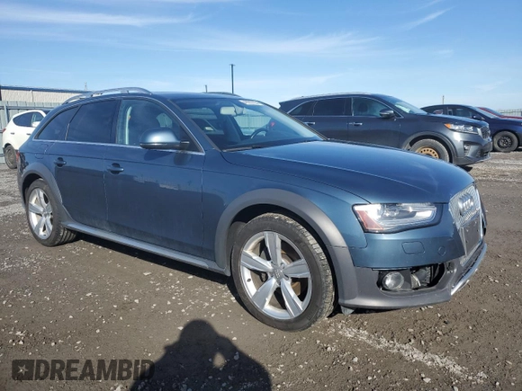 2015 Audi allroad A6 V8 with VIN WA1VFCFLXFA073302, listed as a Copart auction lot 46307054 with 146,375 mi miles and . Bid and sale history available at DreamBid. Image 4.