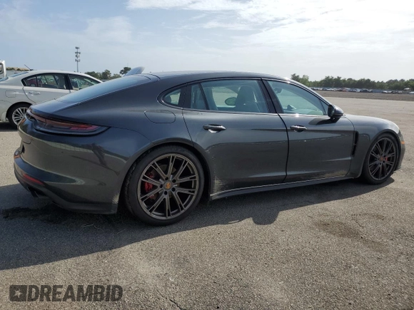 2023 Porsche Panamera 4S Executive with VIN WP0BB2A78PL153003, listed as a Copart auction lot 66703664 with Not Provided miles and Salvage Title. Bid and sale history available at DreamBid. Image 3.