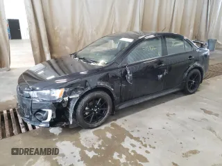 2017 Mitsubishi Lancer ES with VIN JA32U2FU1HU607868, listed as a Copart auction lot 44959803 with 51,582 mi miles and Salvage Title. Bid and sale history available at carsss.com. Image 1.