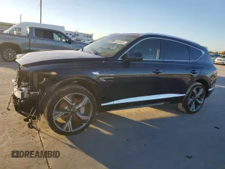 2025 Genesis GV80 Prestige with VIN KMUHEESC6SU216422, listed as a Copart auction lot 80259014 with 5,360 mi miles and Clean Title. Bid and sale history available at DreamBid. Image 1.