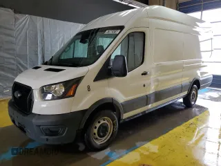 2023 Ford Transit Cargo z VIN 1FTBR3X8XPKA82734, wystawiony jako Copart lot #57962415 z przebiegiem 53 505 mil mil oraz Tytuł czysty. Historia ofert i sprzedaży dostępna na DreamBid. Obrazek 1.