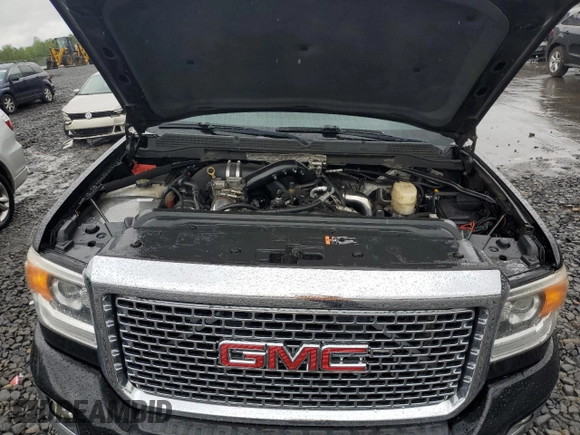 2015 GMC Sierra 2500HD Denali z VIN 1GT120E82FF100619, wystawiony jako Copart lot #58014705 z przebiegiem 188 525 mil mil oraz Szkoda całkowita • Salvage title. Historia ofert i sprzedaży dostępna na DreamBid. Obrazek 11.
