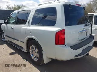 2006 Infiniti QX56 with VIN 5N3AA08C96N809110, listed as a IAAI auction lot 41559615 with 295,270 mi miles. Bid and sale history available at carsss.com. Image 3.