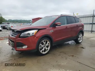 2016 Ford Escape Titanium с VIN 1FMCU9J96GUA81541, выставлен на аукционе Copart как лот 56712065 с пробегом 53 159 миль миль и Списание • Salvage title. История ставок и продаж доступна на DreamBid. Изображение 1.