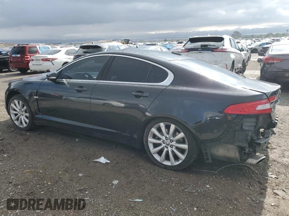2011 Jaguar XF Premium with VIN SAJWA0GB7BLS11102, listed as a Copart auction lot 55853645 with 72,430 mi miles and Salvage title. Bid and sale history available at DreamBid. Image 2.
