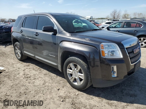 2013 GMC Terrain SLE with VIN 2GKALMEK9D6207954, listed as a Copart auction lot 48204885 with 141,349 mi miles and Salvage Title. Bid and sale history available at DreamBid. Image 4.