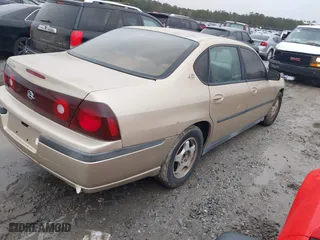 2000 Chevrolet Impala with VIN 2G1WF55K2Y9113636, listed as a IAAI auction lot 41671428 with 1 mi miles. Bid and sale history available at carsss.com. Image 4.