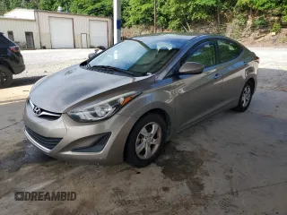 2015 Hyundai Elantra SE z VIN 5NPDH4AE7FH646935, wystawiony jako Copart lot #55829935 z przebiegiem 118 740 mil mil oraz Szkody całkowita. Historia ofert i sprzedaży dostępna na DreamBid. Obrazek 1.