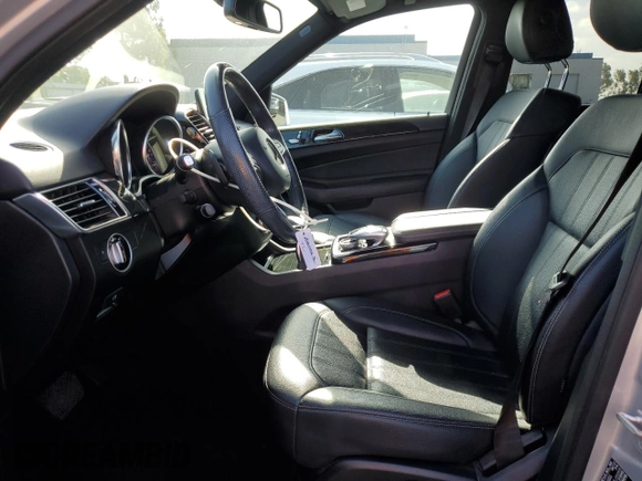 2017 Mercedes-Benz GLE 350 with VIN 4JGDA5JB8HA972927, listed as a Copart auction lot 61442225 with 46,473 mi miles and Salvage title. Bid and sale history available at DreamBid. Image 7.