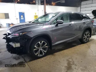 2021 Lexus RX with VIN 2T2HZMDA7MC278601, listed as a Copart auction lot 53666995 with 61,033 mi miles and Salvage Title. Bid and sale history available at carsss.com. Image 1.