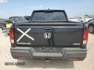 2017 Honda Ridgeline Black Edition with VIN 5FPYK3F81HB033590, listed as a Copart auction lot 53115525 with 128,971 mi miles and Salvage title. Bid and sale history available at DreamBid. Image 6.