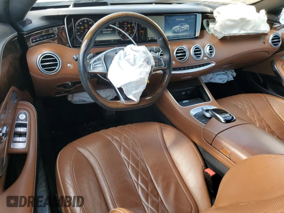 2016 Mercedes-Benz S 550 z VIN WDDXJ8FB7GA011400, wystawiony jako Copart lot #54387635 z przebiegiem 60 064 mil mil oraz Szkoda całkowita • Salvage title. Historia ofert i sprzedaży dostępna na DreamBid. Obrazek 8.
