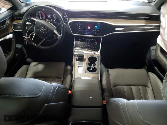 2024 Audi A6 Prestige with VIN WAUM2BF25RN003022, listed as a Copart auction lot 77803324 with 23,265 mi miles and Salvage Title. Bid and sale history available at carsss.com. Image 8.