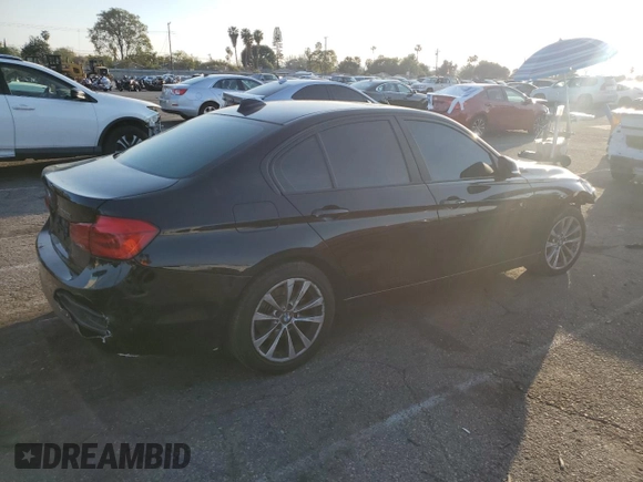 2016 BMW 3 Series 320i with VIN WBA8A9C55GK618356, listed as a Copart auction lot 44020085 with 0 mi miles and Clean Title. Bid and sale history available at carsss.com. Image 3.