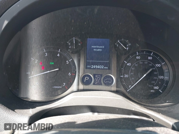 2015 Lexus GX 460 with VIN JTJBM7FX7F5116959, listed as a IAAI auction lot 41868186 with 249,402 mi miles and . Bid and sale history available at carsss.com. Image 7.