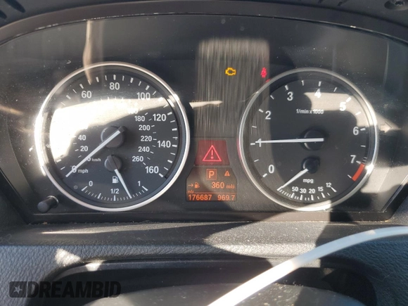 2007 BMW X5 3.0si with VIN 5UXFE43507L039348, listed as a Copart auction lot 47312165 with 176,687 mi miles and Salvage Title. Bid and sale history available at carsss.com. Image 9.