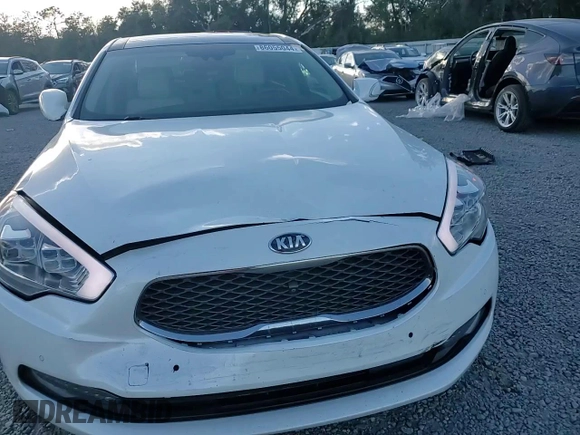 2015 Kia K900 Luxury with VIN KNALW4D4XF6018461, listed as a Copart auction lot 86055044 with 147,141 mi miles and Salvage Title. Bid and sale history available at carsss.com. Image 11.