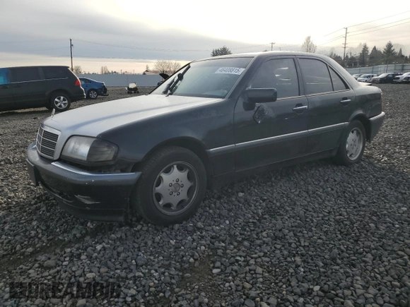 1998 Mercedes-Benz C 230/260/280/320 with VIN WDBHA23G4WA613941, listed as a Copart auction lot 46408815 with Not Provided miles and Salvage Title. Bid and sale history available at carsss.com. Image 1.