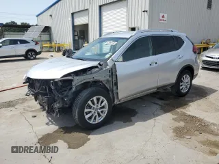 2019 Nissan Rogue SV with VIN KNMAT2MT4KP518912, listed as a Copart auction lot 62869145 with 117,216 mi miles and Salvage title. Bid and sale history available at DreamBid. Image 1.