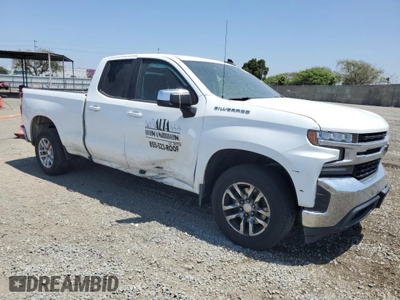 2020 Chevrolet Silverado 1500 LT with VIN 1GCVWCED6LZ184684, listed as a Copart auction lot 59085174 with 93,801 mi miles and Salvage Title. Bid and sale history available at DreamBid. Image 4.