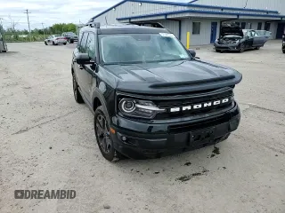 2022 Ford Bronco Sport Outer Banks with VIN 3FMCR9C60NRD88356, listed as a Copart auction lot 57384755 with 46,834 mi miles and Salvage title. Bid and sale history available at DreamBid. Image 14.
