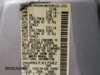 2007 Nissan Frontier SE z VIN 1N6AD09U17C417082, wystawiony jako Copart lot #43327625 z przebiegiem 171 440 mil mil oraz Czysty tytuł • Clean title. Historia ofert i sprzedaży dostępna na DreamBid. Obrazek 12.