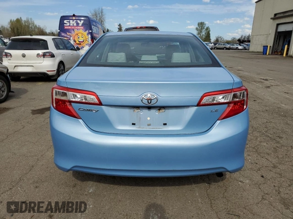 2013 Toyota Camry L with VIN 4T4BF1FK2DR289341, listed as a Copart auction lot 50578425 with 45,368 mi miles and Salvage Title. Bid and sale history available at carsss.com. Image 6.