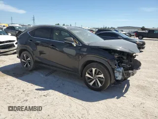 2021 Lexus NX with VIN JTJGARBZ6M2181513, listed as a Copart auction lot 48234735 with 55,971 mi miles and Salvage Title. Bid and sale history available at carsss.com. Image 4.