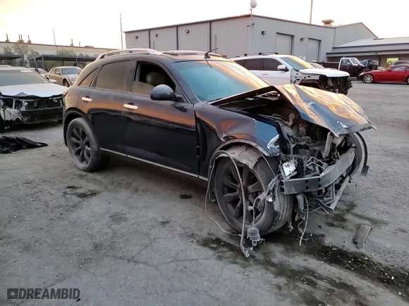 2005 Infiniti FX35 with VIN JNRAS08U65X103203, listed as a Copart auction lot 85114874 with 184,499 mi miles and Salvage Title. Bid and sale history available at carsss.com. Image 11.