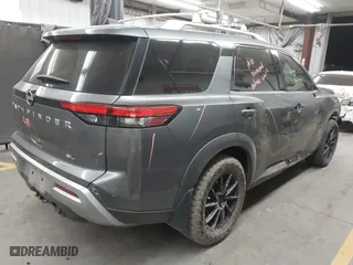 2022 Nissan Pathfinder SL with VIN 5N1DR3CBXNC244794, listed as a IAAI auction lot 41763895 with 56,855 mi miles. Bid and sale history available at carsss.com. Image 4.