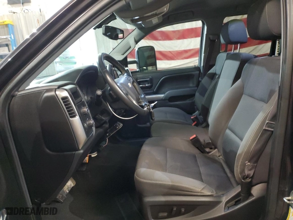 2014 Chevrolet Silverado 1500 LT with VIN 1GCVKREC7EZ236655, listed as a Copart auction lot 48190005 with NaN miles and Salvage Title. Bid and sale history available at carsss.com. Image 7.