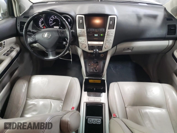 2009 Lexus RX 350 with VIN 2T2HK31U09C126826, listed as a Copart auction lot 52184505 with 114,613 mi miles and Salvage Title. Bid and sale history available at DreamBid. Image 8.