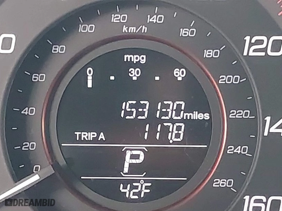 2014 Honda Accord Sedan Sport with VIN 1HGCR2F51EA076833, listed as a IAAI auction lot 41936015 with 153,130 mi miles. Bid and sale history available at carsss.com. Image 15.