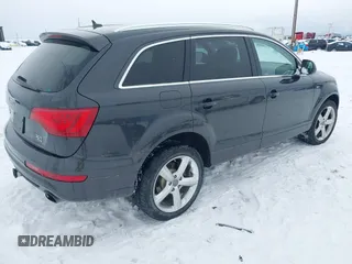 2014 Audi Q7 S line Prestige with VIN WA1DGAFE7ED003414, listed as a IAAI auction lot 41425048 with 91,664 mi miles and . Bid and sale history available at DreamBid. Image 4.