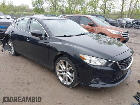 2015 Mazda 6 i Touring with VIN JM1GJ1V66F1164872, listed as a IAAI auction lot 42199518 with 193,696 mi miles and . Bid and sale history available at DreamBid. Image 1.