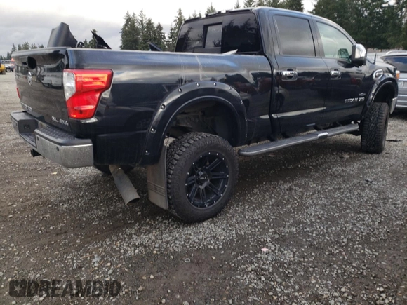 2016 Nissan Titan XD Platinum Reserve with VIN 1N6BA1F49GN500481, listed as a Copart auction lot 88679525 with 42,820 mi miles and Salvage Title. Bid and sale history available at carsss.com. Image 3.