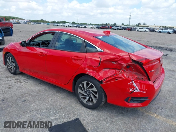 2018 Honda Civic EX with VIN 2HGFC2F77JH517540, listed as a IAAI auction lot 42130831 with Not Provided miles and . Bid and sale history available at DreamBid. Image 3.