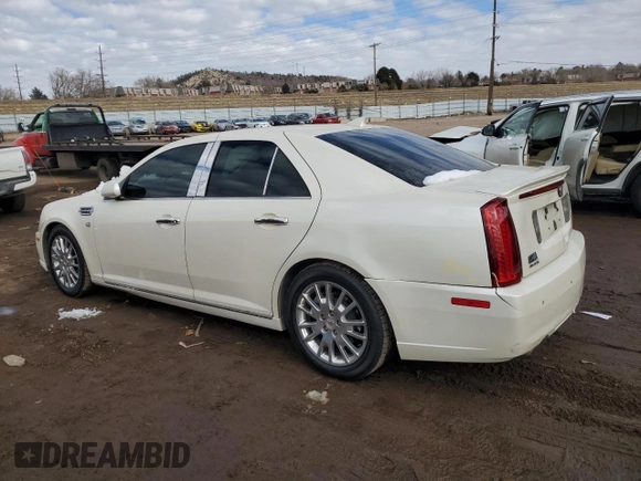 2010 Cadillac STS AWD z VIN 1G6DU6EV1A0150801, wystawiony jako Copart lot #42761515 z przebiegiem 154 865 mil mil oraz Szkoda całkowita • Salvage title. Historia ofert i sprzedaży dostępna na DreamBid. Obrazek 2.