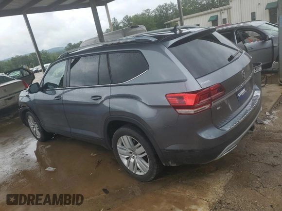 2019 Volkswagen Atlas SE z VIN 1V2WR2CA6KC601784, wystawiony jako Copart lot #58795675 z przebiegiem 80 528 mil mil oraz Szkoda całkowita • Salvage title. Historia ofert i sprzedaży dostępna na DreamBid. Obrazek 2.