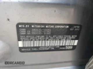 2013 Mitsubishi Lancer ES with VIN JA32U2FU9DU011398, listed as a Copart auction lot 65788304 with 110,151 mi miles and Salvage Title. Bid and sale history available at carsss.com. Image 13.