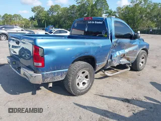 2002 Dodge 1500 with VIN 1D7HA16K52J235141, listed as a IAAI auction lot 42223197 with 181,818 mi miles and . Bid and sale history available at DreamBid. Image 4.