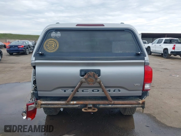 2017 Toyota Tacoma SR5 with VIN 3TMCZ5AN8HM051829, listed as a IAAI auction lot 41616329 with 64,113 mi miles and . Bid and sale history available at DreamBid. Image 16.
