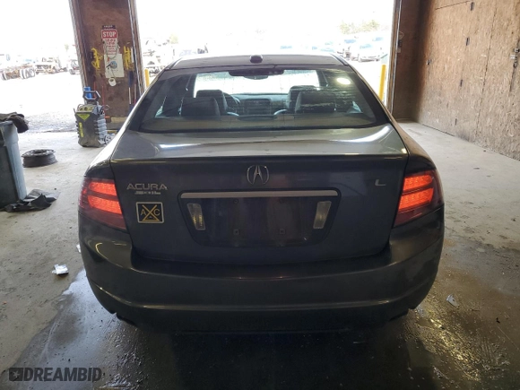 2008 Acura TL with VIN 19UUA66218A003782, listed as a Copart auction lot 52126805 with 90,736 mi miles and Salvage Title. Bid and sale history available at carsss.com. Image 6.