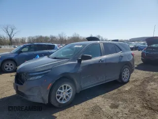 2022 Chevrolet Equinox LS z VIN 3GNAXSEV2NS179732, wystawiony jako Copart lot #51789685 z przebiegiem 108 789 mil mil oraz Szkoda całkowita • Salvage title. Historia ofert i sprzedaży dostępna na DreamBid. Obrazek 1.