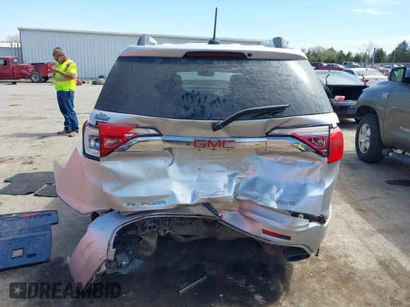 2018 GMC Acadia Denali with VIN 1GKKNXLS0JZ187208, listed as a IAAI auction lot 41869835 with 135,561 mi miles and . Bid and sale history available at DreamBid. Image 16.